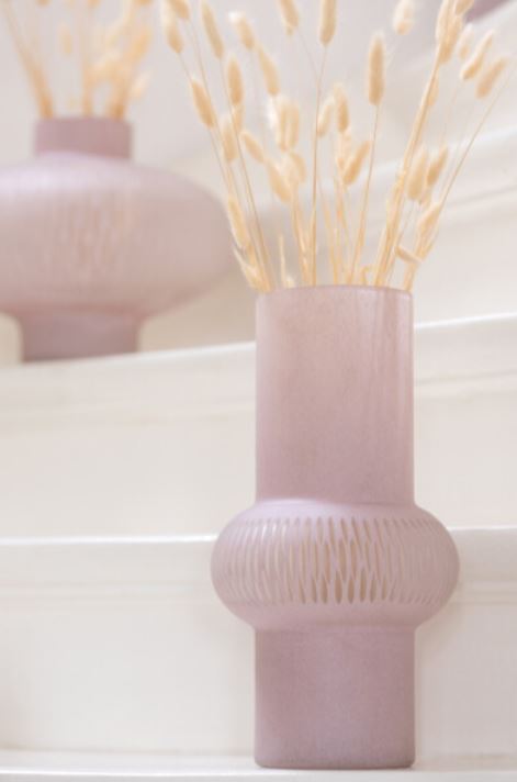 Striped Ball Vase Sm