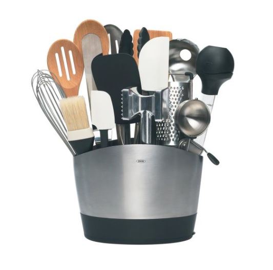 OXO Stainless Steel Utensil Holder