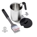 OXO Good Grips Grilling Basting Pot and Brush Set