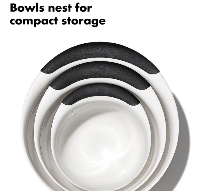 OXO Mixing Bowl Set 3pc