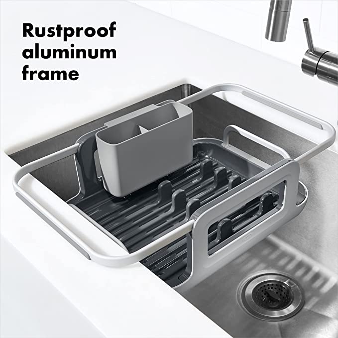 OXO Good Grips Over-The-Sink Aluminum Dish Rack