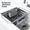 OXO Good Grips Over-The-Sink Aluminum Dish Rack