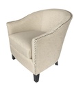 Mario Accent Chair Pearl