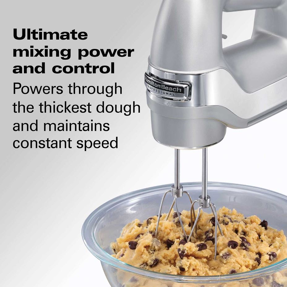 Hamilton Beach® Pro 5 Speed Hand Mixer with Easy Clean Beaters