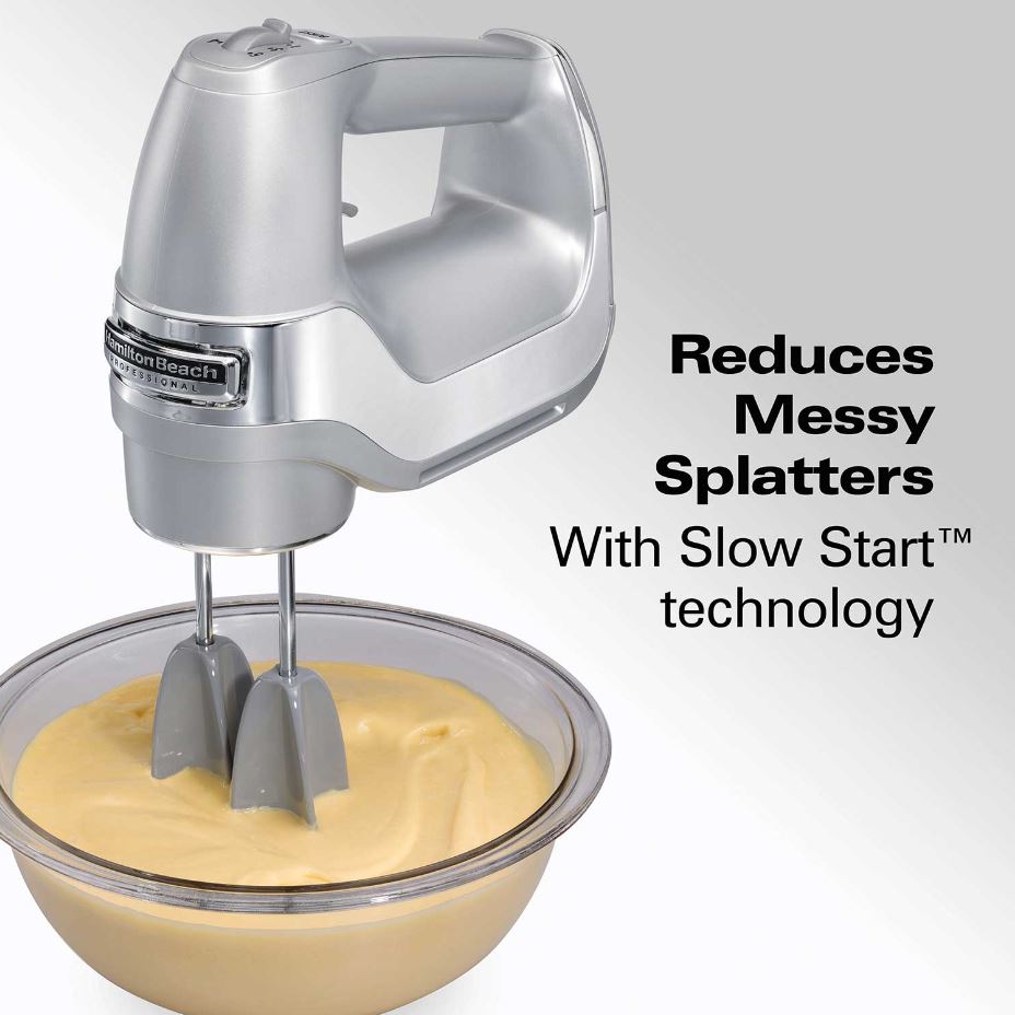 Hamilton Beach® Pro 5 Speed Hand Mixer with Easy Clean Beaters