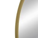 Celine Gold Arch Wall Mirror 28x74in