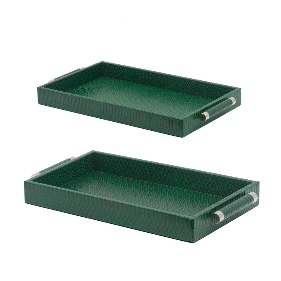 Green Morelet Tray LG