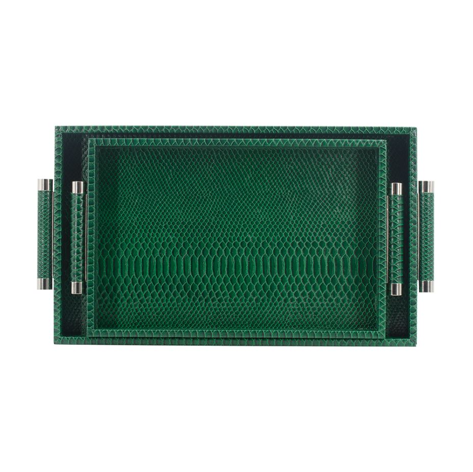 Green Morelet Tray LG