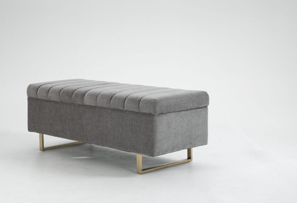 Grace Storage Bench Grey