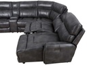 Provo 6-Piece Dual-Power Chaise Sectional