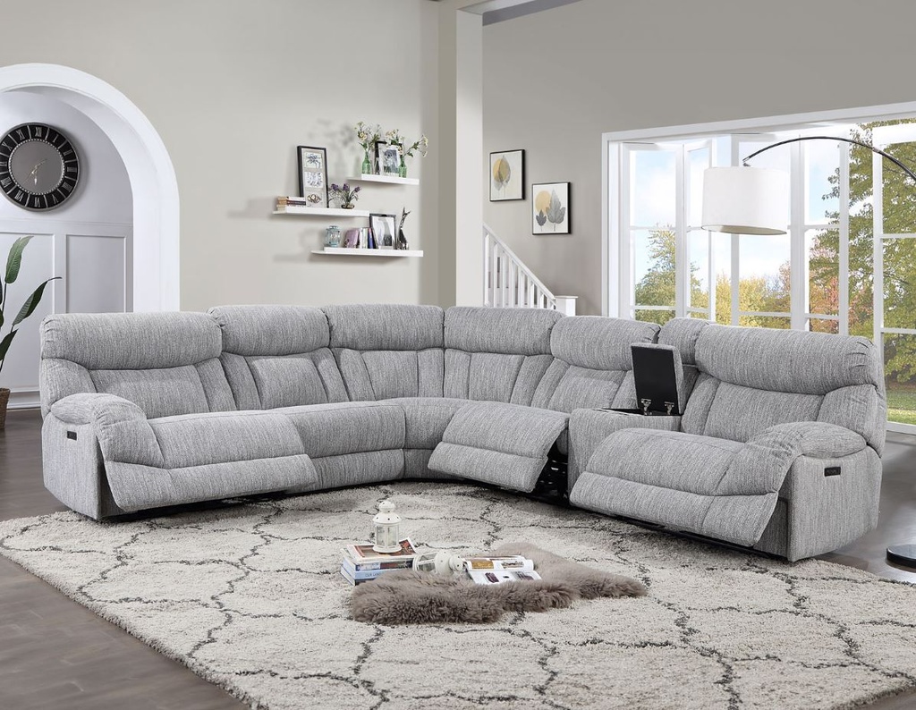 Park City 6-Piece Dual-Power Sectional