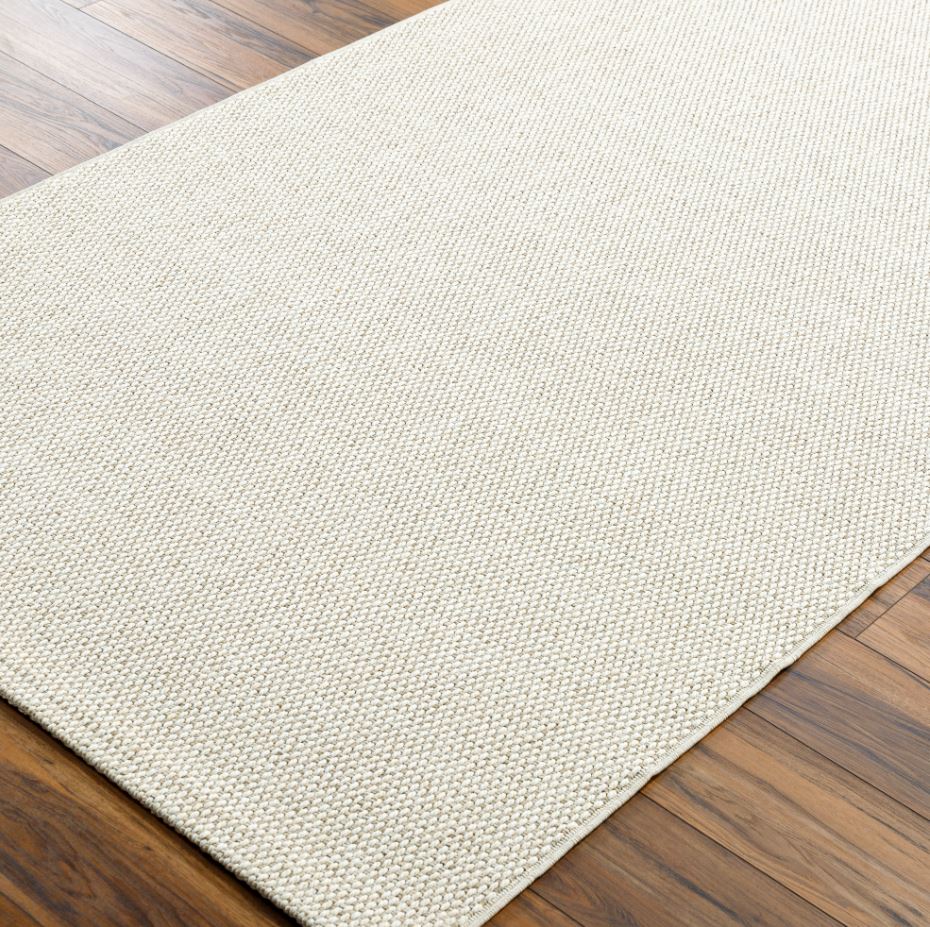 Birdie Ivory Indoor Outdoor Rug 5x7