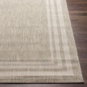 Eagean Cream Border Rug 8x10