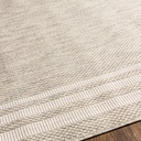 Eagean Cream Border Rug 8x10