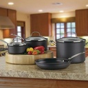 Cuisinart Chef's Classic Hard Anodized Cookware Set 7pc
