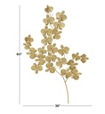 Gold Flower Wall Decor 36x60in