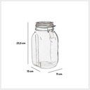 Jarro Glass Jar 2L