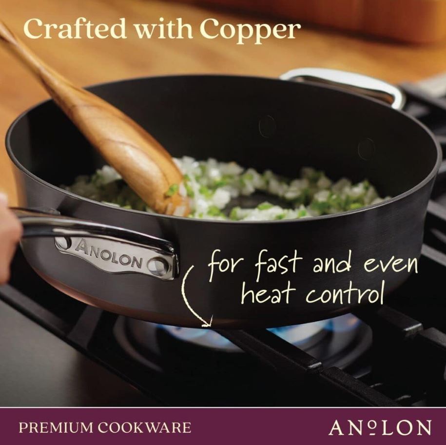 Anolon Nouvelle Luxe Cookware Set 11pc