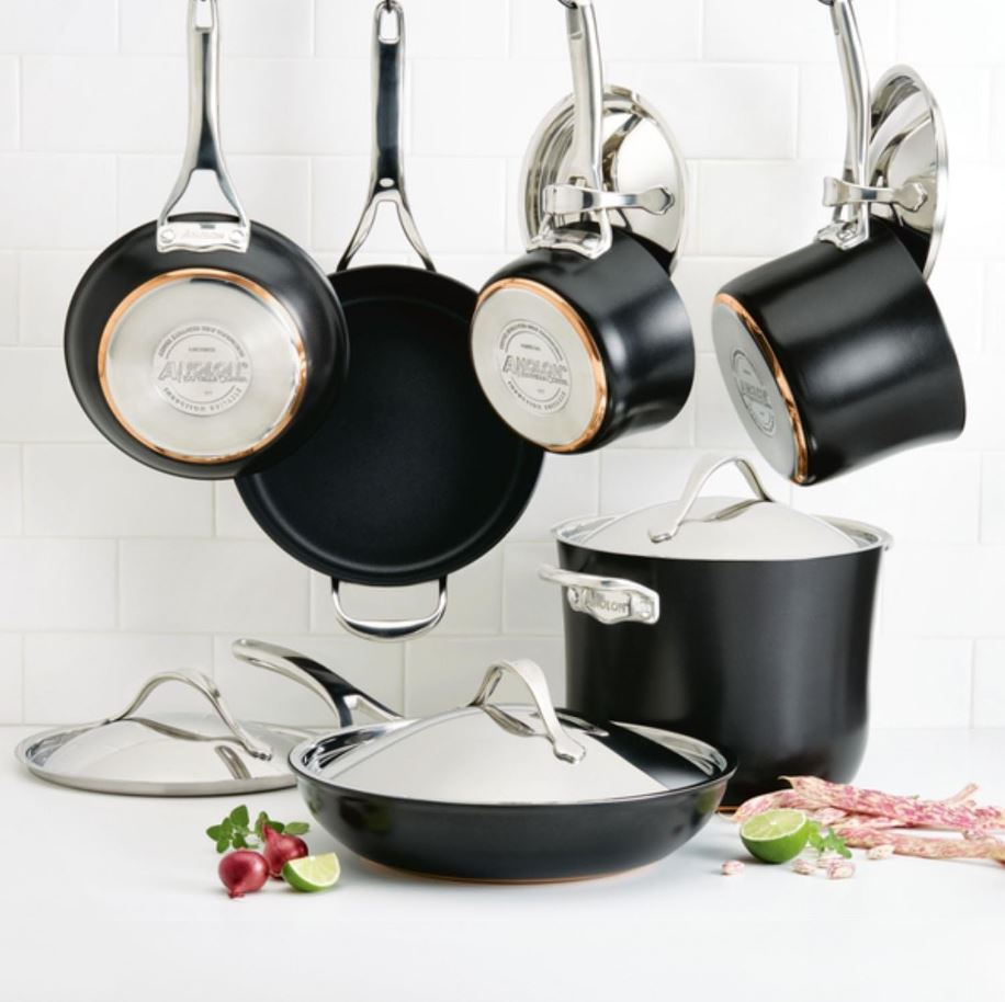 Anolon Nouvelle Luxe Cookware Set 11pc