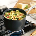 Anolon Nouvelle Luxe Covered Straining Saucepan 3.5QT