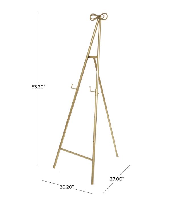 Adjustable Easel Bow Top 53in