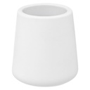 Sleek Toilet Brush White