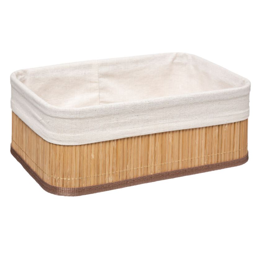 Natural Bamboo Basket Set 3pc