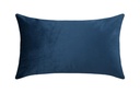 Garmo Velvet Pillow Navy 12x20in