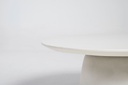 Concrete Pedestal Coffee Table