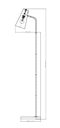 Tanner Floor Lamp 66in