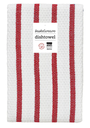 Basketweave Dishtowel Carmine