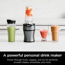 Ninja Nutri-Blender Plus Compact Personal Blender with To-Go Cups, Spout Lids and Storage Lid