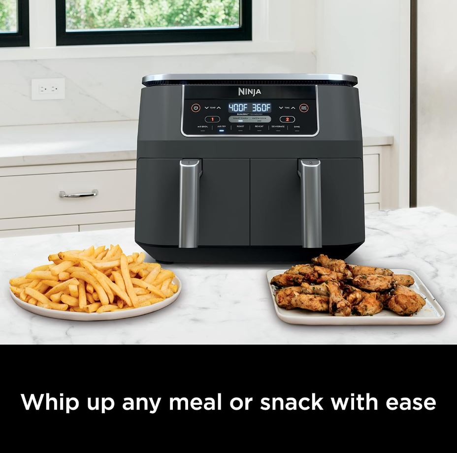 Ninja® Foodi®Air Fryer 2 Bins in 1