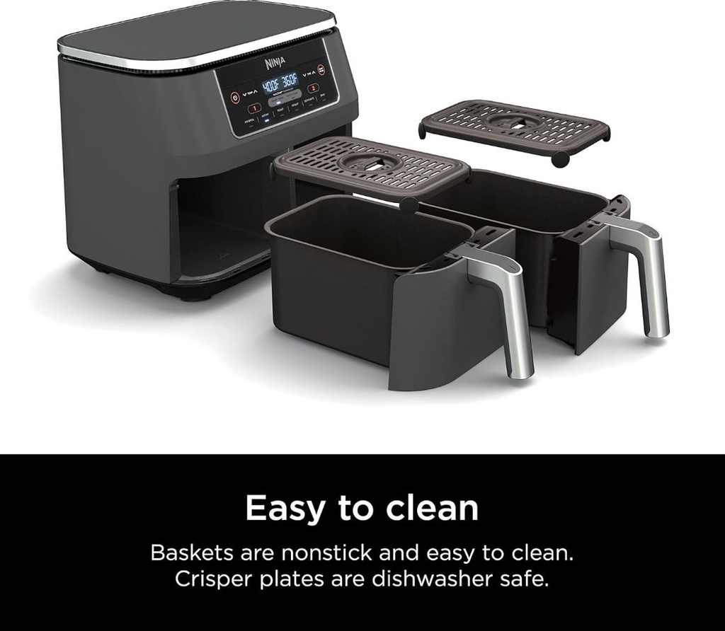 Ninja® Foodi®Air Fryer 2 Bins in 1