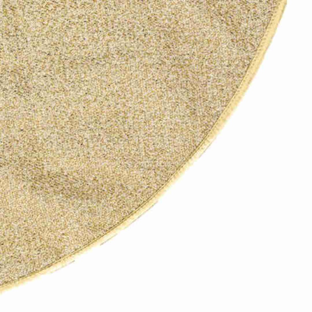 Glittered Christmas Tree Skirt Gold 36in