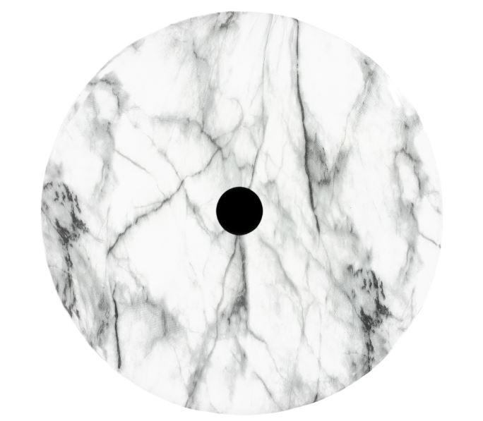 Abruzo End Table White