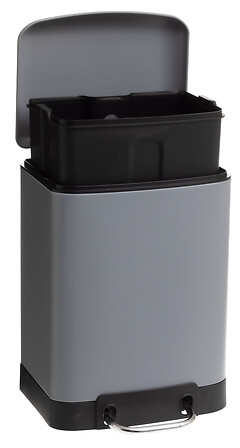 Ariane Soft Close Step Can Grey 5L