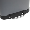 Ariane Soft Close Step Can Grey 5L