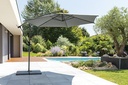 Manoa Outdoor Umbrella Slate 10x10 (PART)