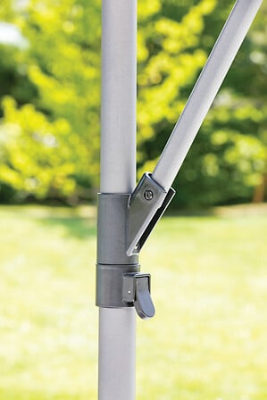 Manoa Outdoor Umbrella Slate 10x10 (PART)