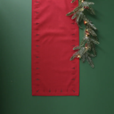Tree Hemstitch Table Runner Red
