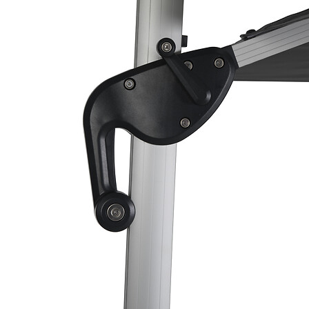 Equador Slate Grey Outdoor LED Umbrella 10x10ft (PART)