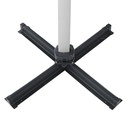 Equador Slate Grey Outdoor LED Umbrella 10x10ft (PART)