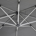 Equador Slate Grey Outdoor LED Umbrella 10x10ft (PART)