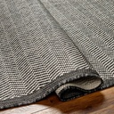 Ravello Indoor Outdoor Rug Black & Ivory 8x10ft