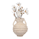 Paper Mache Vase With Handles 14in