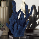 Blue Coral Sculpture With Acrylic Base 10x13in