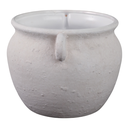 Textured Stoneware Jug Planter 10in