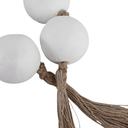 Ecomix Bead Garland White 3x44in