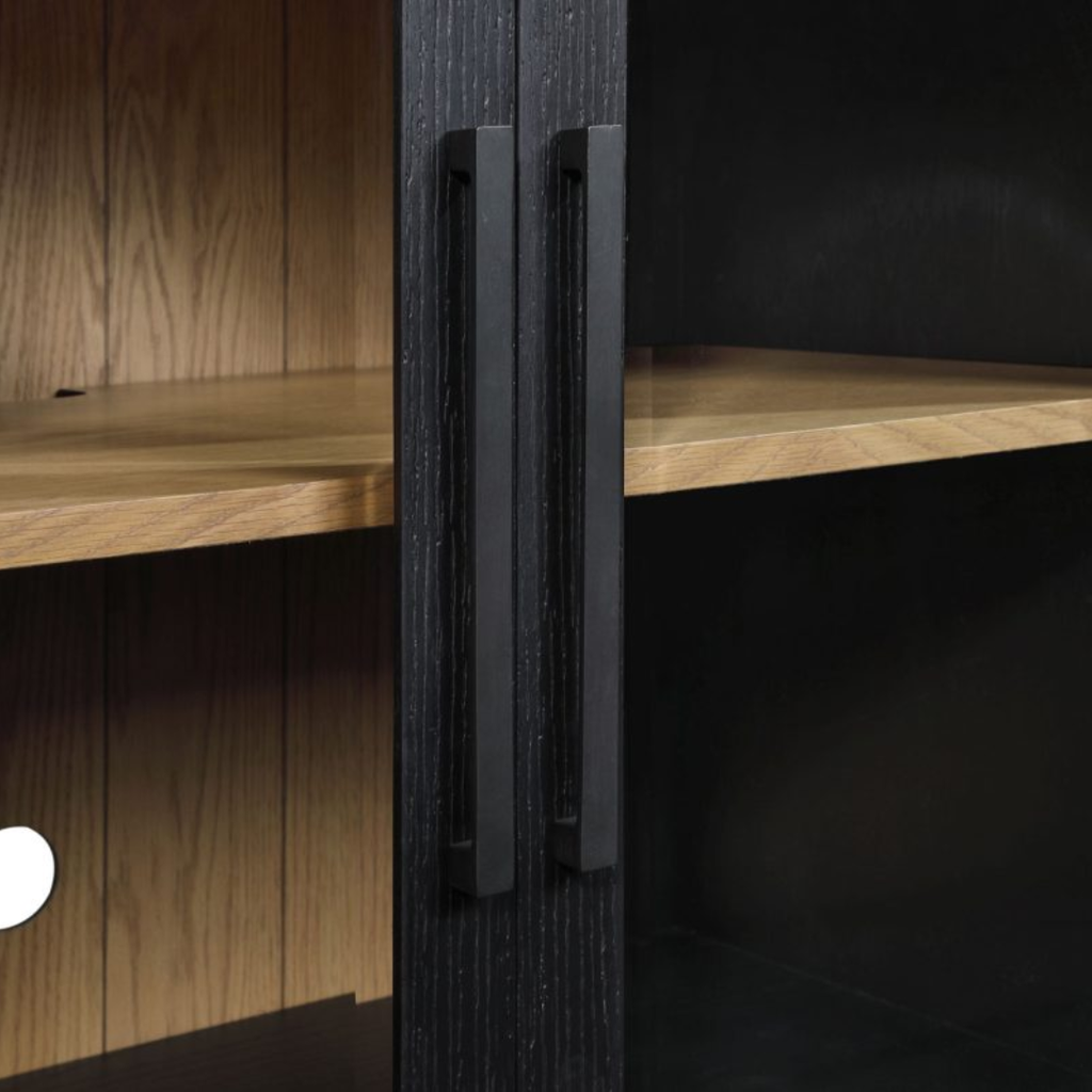 Magnolia Cathedral Doored Server Black